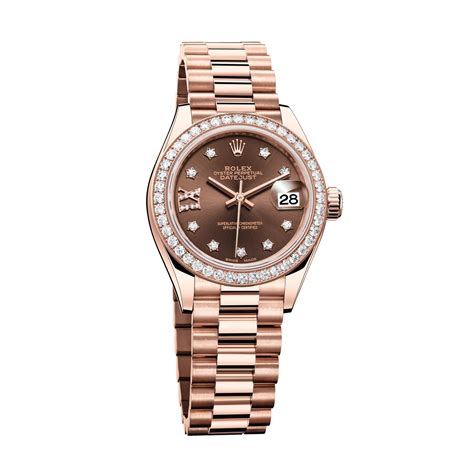 gold women rolex watches|Rolex datejust lady everose gold.